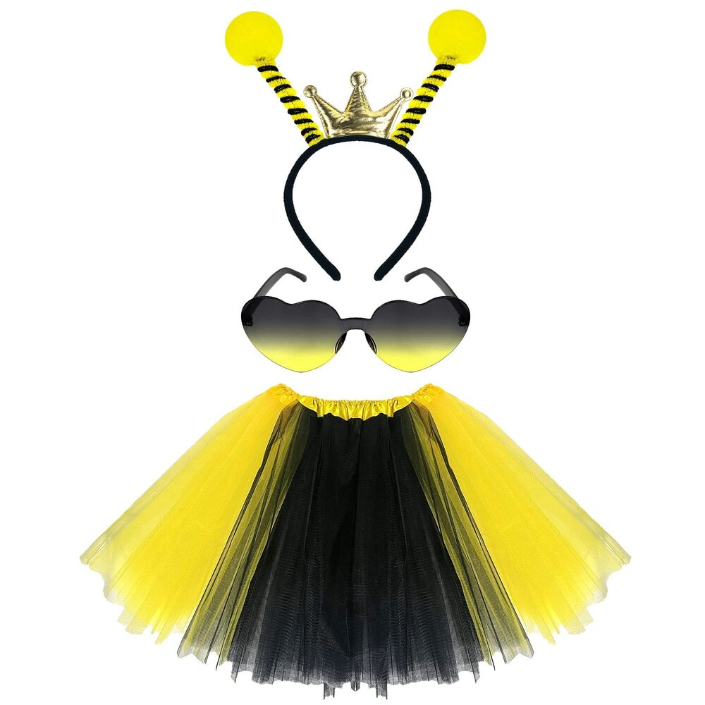 8698 Bee Tutu Costume Sets Bee Bopper Antenna Headband